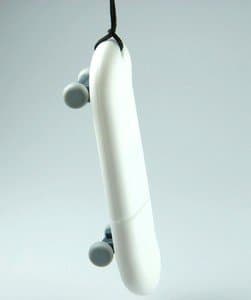 8GB Mega Skateboard USB Memory Stick - Flash Drive/School/Novelty/Gift