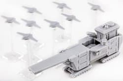 DZC21017 UCM: Ferrum Class Drone Base (1 base + 8 drones) by Hawk Wargames