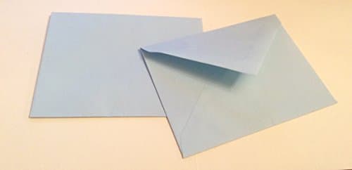 Envelopes Mini 70mm x 90mm Blue packed in 25's