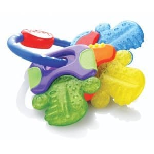 Toy Game Nuby Icybite Hard/Soft Teething Keys with Multiple Teething Surfaces And Strengthening of New Teeth Kid Child Play