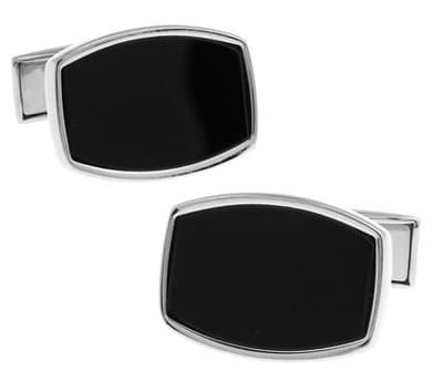 masgemelos – Cufflinks Black Silver XXVI