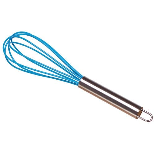 baekka whisk, platinum silicone-coated, blue