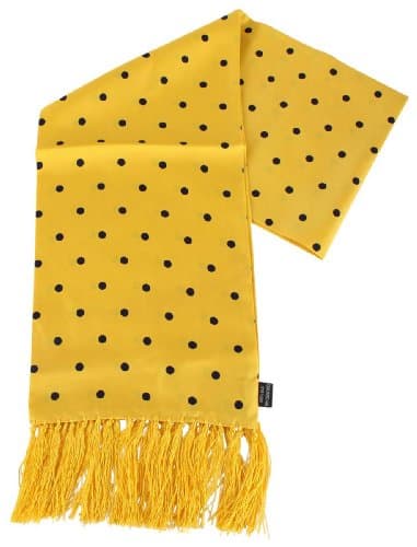 Polka Dot Silk Scarf