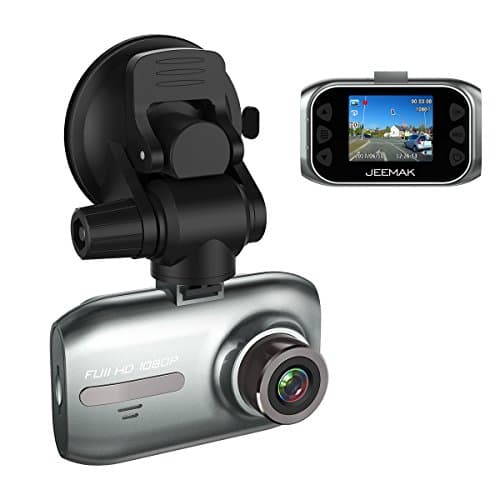 CORPRIT Mini Dash Cam Full HD 1080P Car Camera Dashboard Camera with 1.5 inch LCD Loop Recording, Motion Detection and G-Sensor