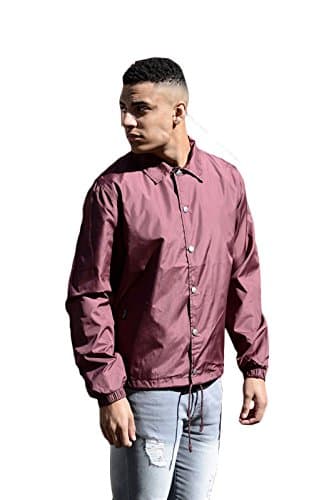 Loyalty &amp; Faith Mens Lightweight Collared Smart Jacket Button Up Stylish Fashion Top Coat