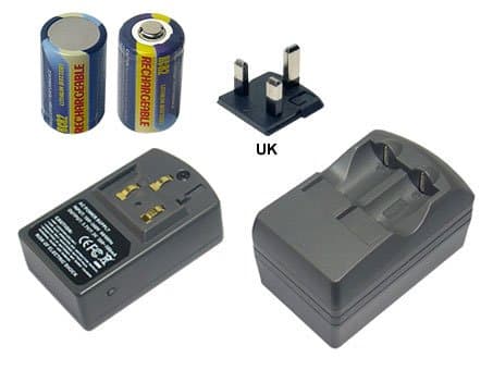 PowerSmart® [Voltage: 100-240AC (Input), DC 3.7V/7.3V (Output)] battery charger for uk Pentax *ist, Pentax ist, EfinaT, EfinaT2, Espio 105SW, Espio 120Mi, Espio 120SW, Espio 120SWII, Espio 150SL, Espio 170SL, Espio 24EW, IQ Zoom 105SW, IQ Zoom 120MI, IQ Zoom 120SW, IQ Zoom 150SL, IQ Zoom 170SL, IQ Zoom 200, MZ-3, MZ-30, MZ-5N, MZ-6, MZ-60, MZ-7, MZ-M, MZ-S, ZX-50, ZX-5N, ZX-60, ZX-7, ZX-L, ZX-M