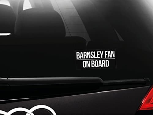 Barnsley Fan On Board Car Bumper Window Sticker