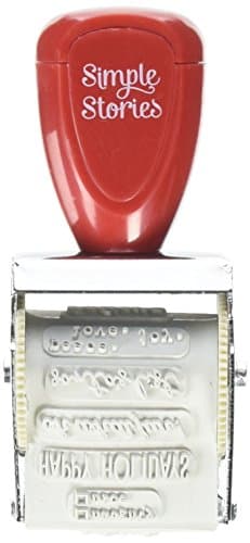 Classic Christmas Roller Stamp, Multi-Colour