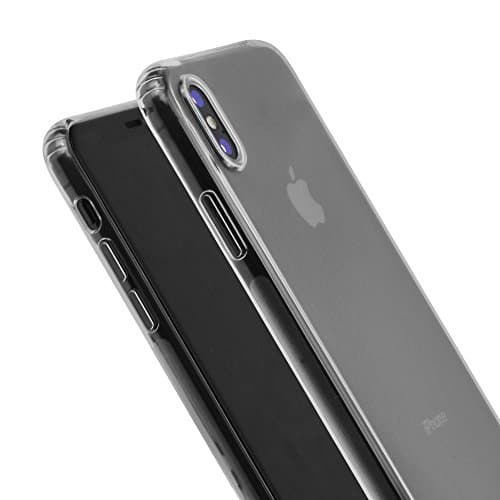 iPhone X Case, HARBOR Crystal Clear Soft Case TPU Gel [Support Wireless Charging] [Transparent Clear] for iPhone X(Crystal Clear)