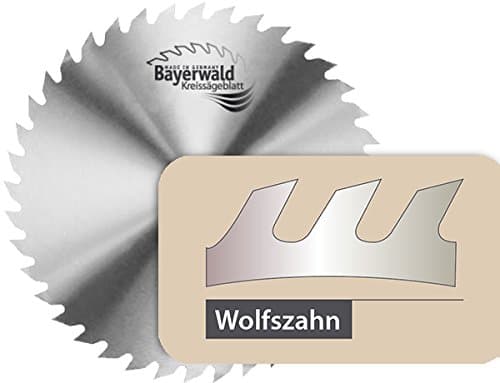 Bayer Forest CS Circular Saw Blade Diameter 600 x 4.60 x 28 | Wolf Tooth (40 Teeth) | Coarse, Quick Paper Sheets Log and Wood Products | for Table Saws, Circular Saws &amp; Rocker Saws