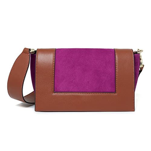 die handtasche.,mit rose red brick rot