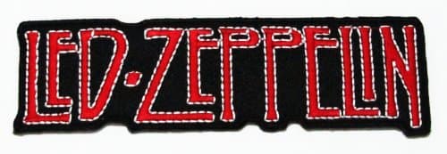 Led-zeppelin Patches 8.2x9 Cm Iron on Patch / Embroidered Patch This Appliques Are Great for T-shirt, Hat, Jean