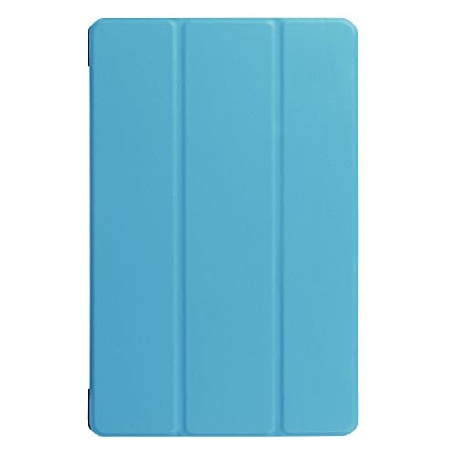 PCATEC Acer Iconia One 10 B3-A30/A3-A40 Case Cover Ultra Slim Lightweight Smart Shell Stand Cover Case for Acer Iconia One 10 B3-A30 Tablet 10.1 Inch/ Acer Iconia Tab 10 A3-A40 10.1 Inch Display Guard Tablet (Sea Blue)