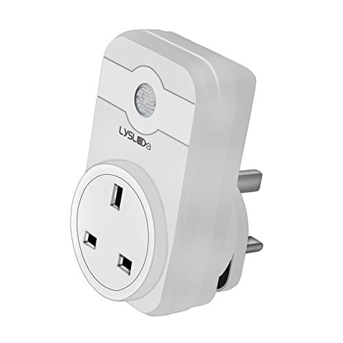 Wireless WiFi UK Smart Plug(Also Called Wi-Fi Smart Plug) Works With Amazon Alexa, Google Home and IFTTT For Voice Command and Remote Control Your Home Appliances From Anywhere(UK Plug).