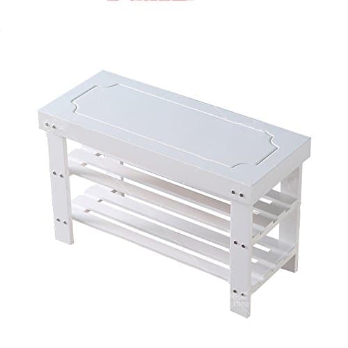 Shoe Racks NAN Shelves Easy To Store Multifunction Solid Wood 2 Layer Can Accommodate 8 Pairs Of Shoes 100*29*43cm