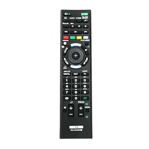 New Replacement Remote Control RM-ED053 Sub RM-ED052 RM-ED050 RM-ED060 fit for SONY LED LCD Plasma HDTV KDL55HX853 KDL55HX855 KDL55W950B KDL55W950B KDL55X830B KDL55X830B KDL60W840B KDL60W840B KDL60W850B KDL60W850B KDL65W950B KDL65W950B KDL65X830B KDL65X830B.