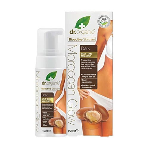 Dr Organic Moroccan Glow Light Self Tan Mousse 150ml by Dr. Organic