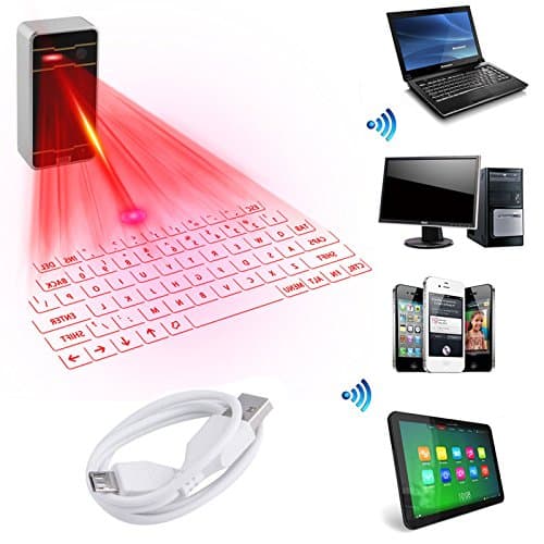 Mini Bluetooth Virtual Laser Projector Keyboard For Samsung S5 S6 S7 iPhone 6 SE