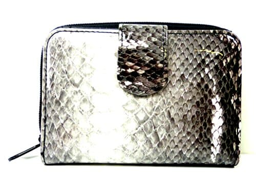 Designer Designer Neon Snake Pattern Purse Wallet Made Hand-made