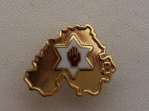 ulster, Red Hand Lapel pin Badge