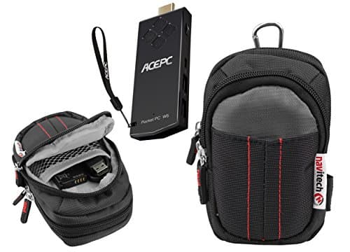 NavitechBlack Mini PC Stick Case Bag Cover Compatible with The Orbsmart AW-03L Stick