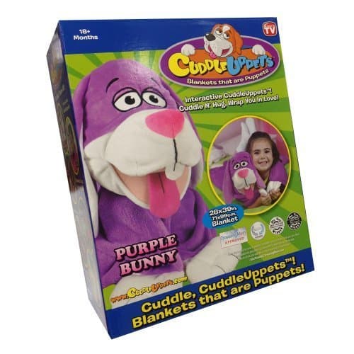 Snuggle Pets Cuddleuppets Bunny (Purple)