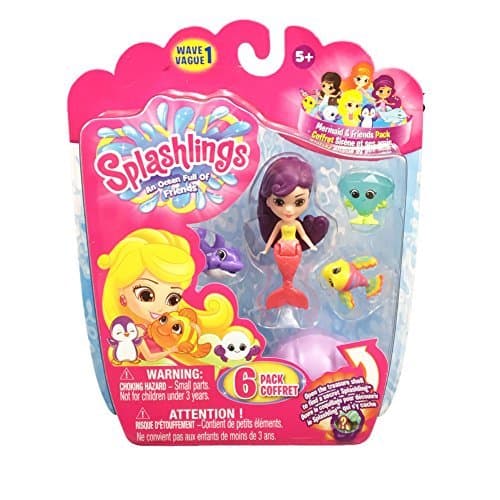 Splashlings Wave 1 Toy Figure (6 Pack) Style 20