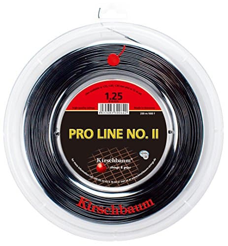 Still in Black Pro Line Tennis String, Black 80