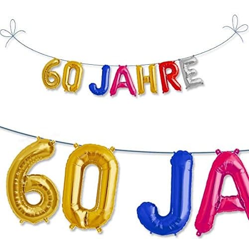 YesBox 'Foil balloon Set 60 Years