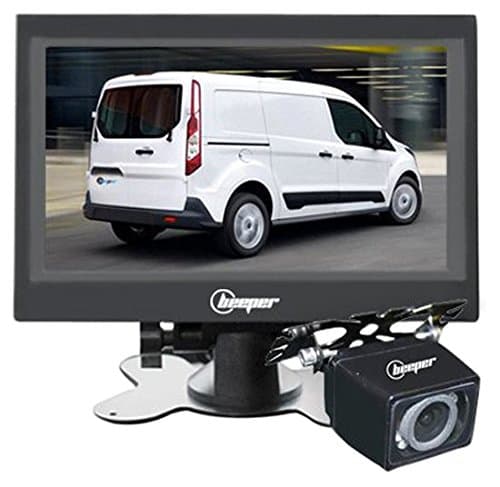Reversing camera 7"cam RW7 BEEPER Black