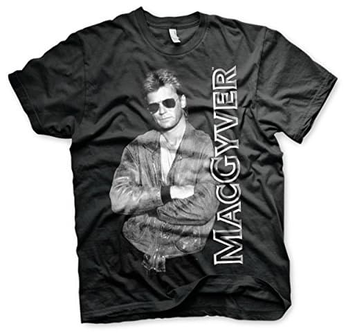 MacGyver Pose T-Shirt black S