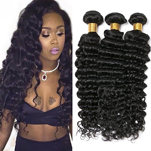 Silkylong Peruvian Deep Wave 3 Bundles 16 18 20 inch Virgin Hair Natural Colour Wholesale 6a Unprocessed Virgin Hair