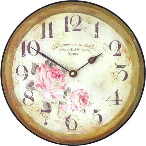 Roger Lascelles, Medium sized Floral Wall Clock