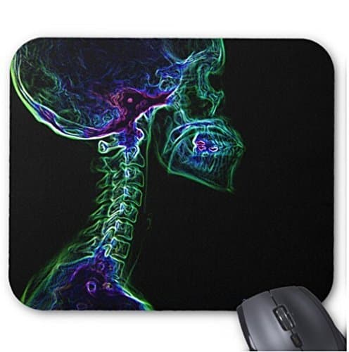 Multi-Color C-Spine X-Ray Mousepad Mouse Mat Design Natural Eco Rubber Durable Computer Desk Stationery Accessories Mouse Pads For Gift