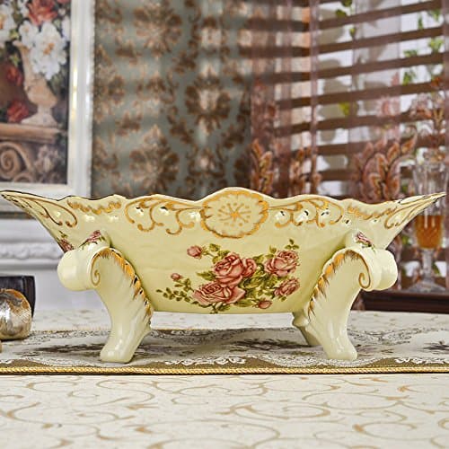 Fruit Fruit Dish Towel Box Ceramic Ashtray,35*12Cm,B