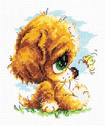 Cross Stitch Kit Cute dog