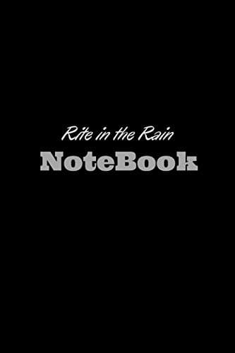 Rite in the Rain: Rocketbook Smart Reusable Notebook - Dot-Grid Eco-Friendly Notebook/Infinity Black Cover, Executive Size (6" x 9")110 Pages