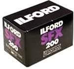 Ilford SFX 200 Infrared 135-36 Black & White Print Film (35mm 36-exp ISO-200) 3-Pack