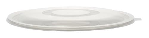 Fineline Settings Clear 320 Oz Bowl Flat Lid Pet 25 Pieces