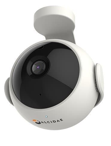 Alcidae Garager Smart Garage Cam, Visual Controller for Garage Door Openers, Wireless Wifi Camera with Motion and Sound Detection, 2-Way Audio and Night Vision