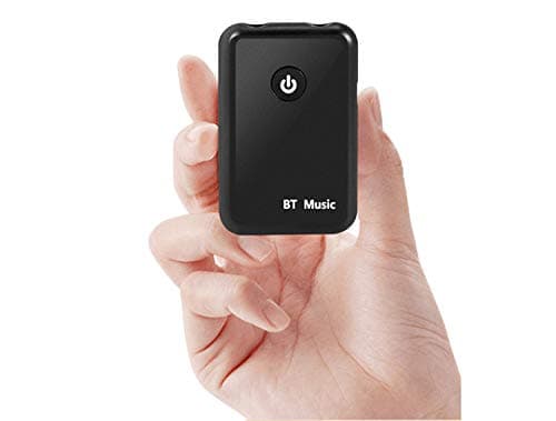 Bluetooth 4.2 Transmitter and Receiver, 2-in-1 Wireless 3.5mm AUX Adapter Support aptX Low Latency for Home Audio Music Streaming Sound System