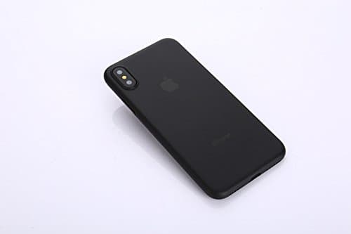 MTSD iphone x case Hard Rugged Dull Polish Lucency Shockproof Protect Hard Cover For Apple iphone(MatteBlack)