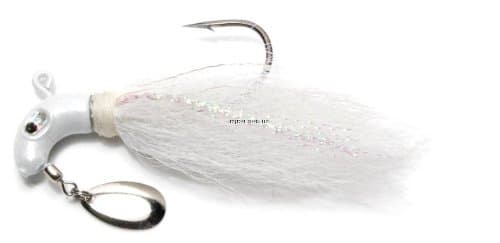 BayCoast 1HS302 Hyper Striper Hard Bait, White Finish