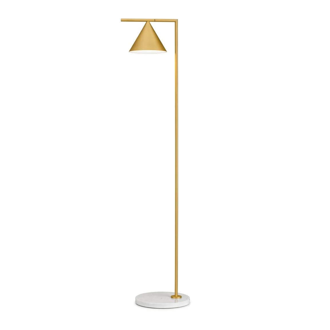 iLite Captain Flint Floor Lamp - Brass