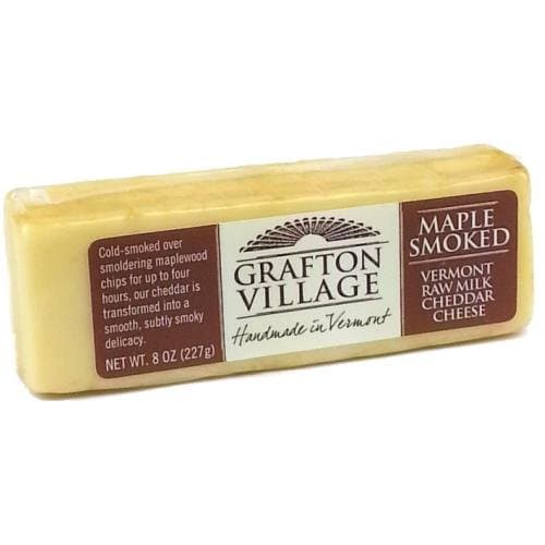 Maple Smoked Cheddar, 8 oz (4 pack)