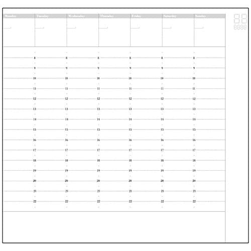 Traveler's Notebook Refill Inserts - Weekly - Set of 2