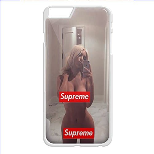 Supreme Kim Kardashian for iPhone 6 Plus White Case