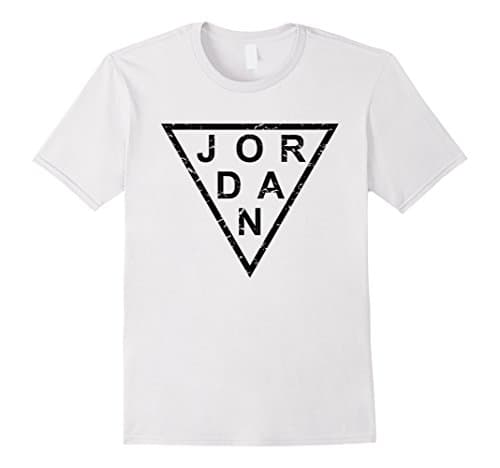 Mens Simple Jordan T-Shirt Medium White