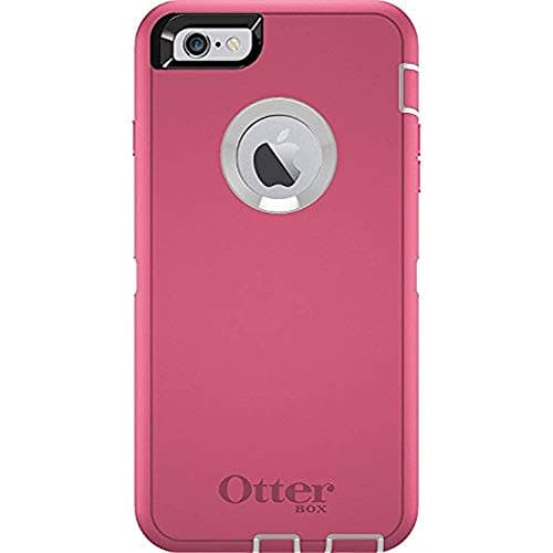 TOP SOLUTIONS OtterBox Defender Series Case for iPhone 6S and iPhone 6 and Belt Clip Holster fits OtterBox Cover - Pink (White/Hibiscus Pink)