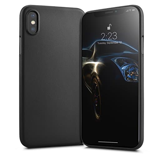 HokoAcc iPhone X Case, Ultra Thin and Light Soft Touch Feeling Slim Cover Case Matte Texture Flexible Anti Scratch [Support Wireless Charging] Protective Case for Apple iPhone X (2017)